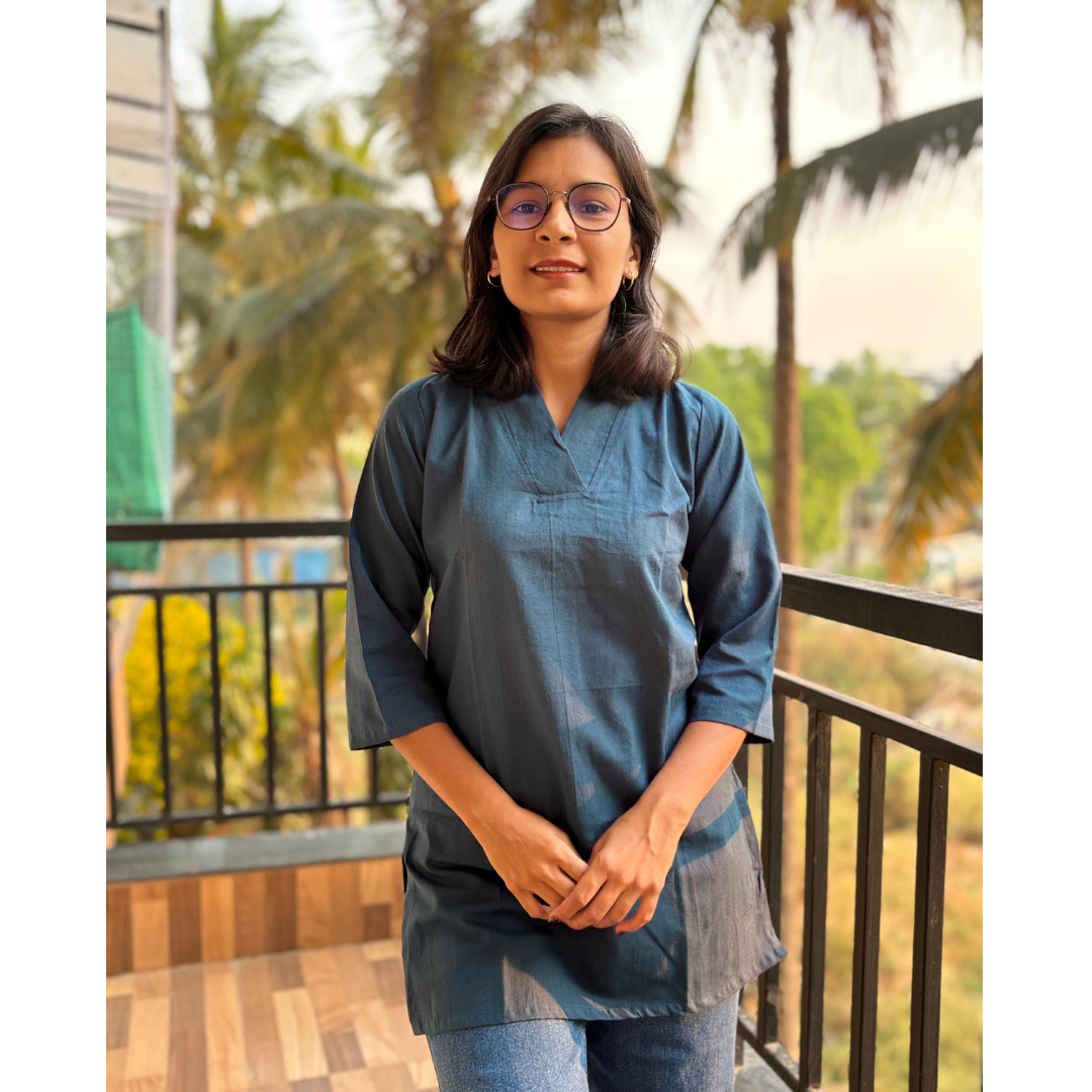 Mint Green short Kurti