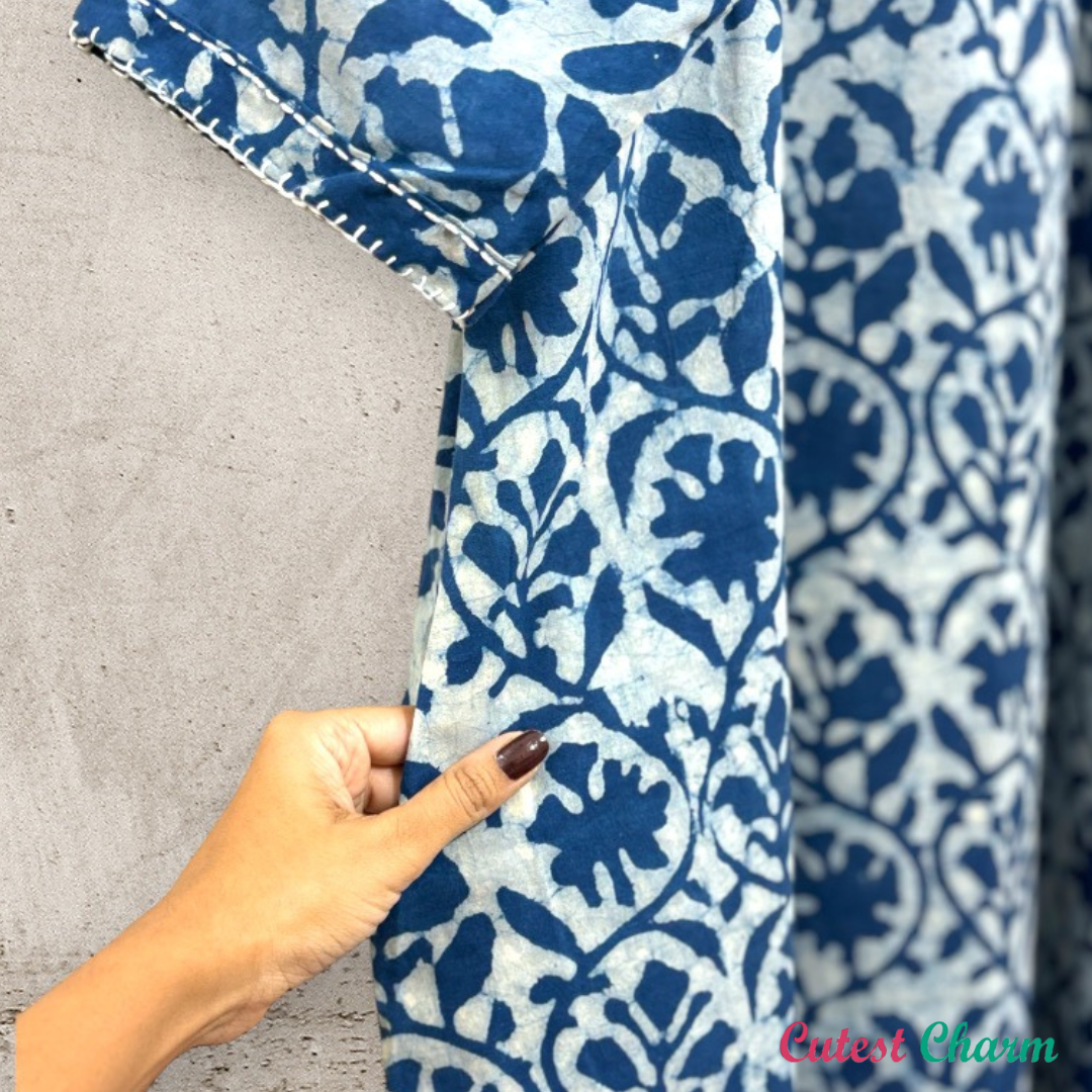 Indigo Batik Tunic