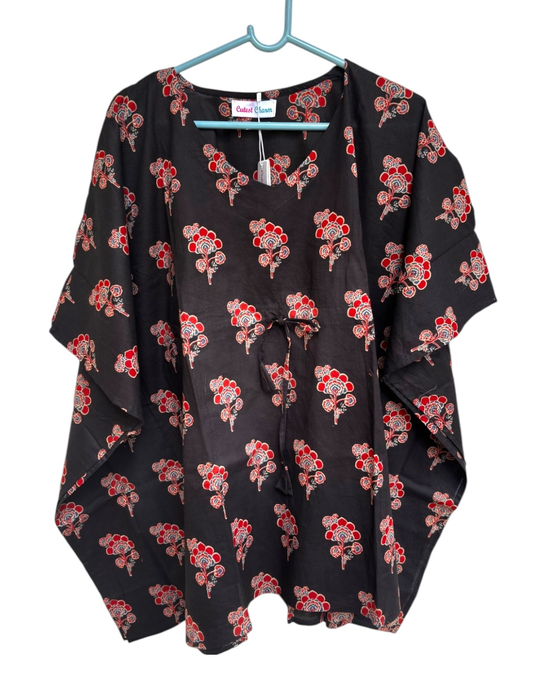 Black Floral Printed Co-ord Set