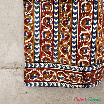 Brown printed Pant