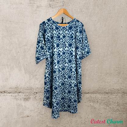 Indigo Batik Tunic