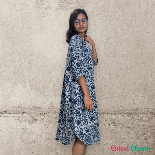 Indigo Batik Tunic
