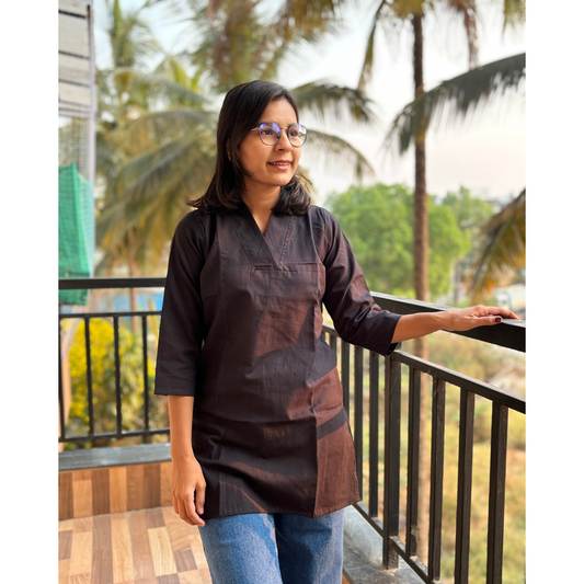 Black Short Kurti