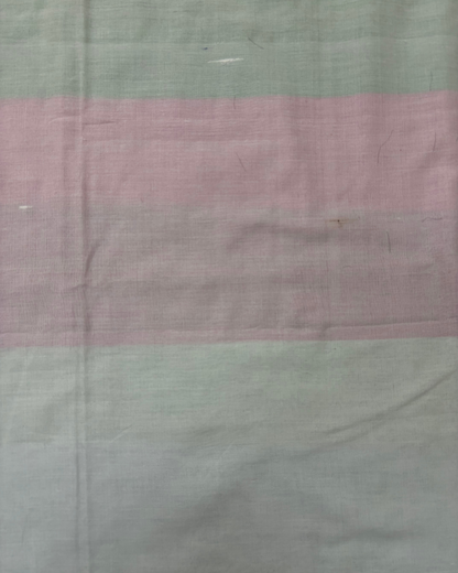 Cotton Khadi Candy Stripe Saree