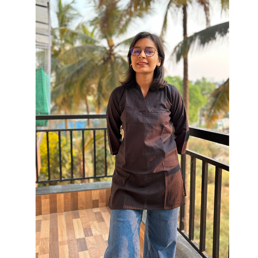 Black Short Kurti