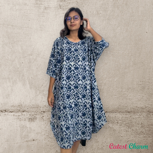 Indigo Batik Tunic
